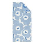 Marimekko Asciugamano da bagno Unikko, 70 x 150 cm, crema - azzurro