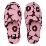 Marimekko Mini Unikko slippers, plum - pink