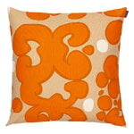 Marimekko Keidas tyynynpäällinen, 50 x 50 cm, beige - oranssi