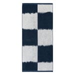 Marimekko Ostjakki bath towel 70 x 150 cm, dark blue - off white