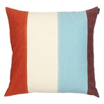 Marimekko Ralli cushion cover 50 x 50 cm, light blue - orange - off-white