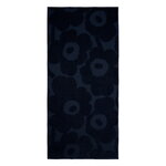 Unikko bath towel, dark blue