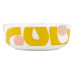 Bowls, Oiva - Seppel bowl, 4 dl, white - spring yellow, White