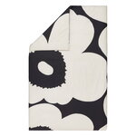 Duvet covers, Iso Unikko duvet cover,  240 x 220 cm, charcoal - off-white, Black & white