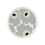 Marimekko Piatto Oiva - Unikko, 13,5 cm, bianco-grigio chiaro-sabbia-blu