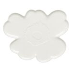 Marimekko Unikko Shape plate, 32 cm, white