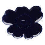 Decorative objects, Unikko Shape plate, 32 cm, cobalt, Blue