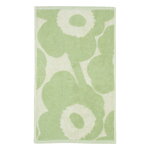 Hand towels & washcloths, Unikko guest towel, 30 x 50 cm, off-white - sage, Green