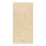 Marimekko Asciugamano Piirto Unikko, 50 x 100 cm, paglia - bianco naturale