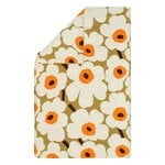 Marimekko Copripiumino Unikko, 150 x 210 cm, caramello - crema - arancione