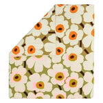 Marimekko Copripiumino Unikko, 240 x 220 cm, caramello - crema - arancione