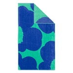 Marimekko Iso Unikko bath towel, 100 x 180 cm, teal - blue