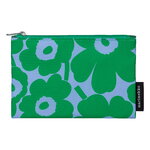 Marimekko Kaika Mini Unikko cosmetic bag, light blue - green
