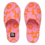 Marimekko Pieni Unikko tossut, oranssi - vaaleanpunainen