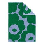 Marimekko Unikko käsipyyhe, 50 x 70 cm, vaaleansininen - vihreä