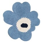 Marimekko Unikko Badematte, hellblau - cremeweiß - dunkelblau