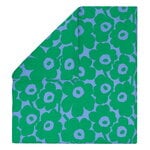 Marimekko Unikko pussilakana, 240 x 220 cm, vaaleansininen - vihreä