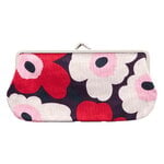 Marimekko Mini Unikko Silmälasi Kukkaro purse, plum - cranberry - off-white - rose