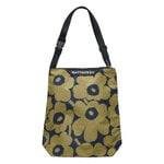Marimekko Neat Crossbody Unikko shoulder bag, M, olive green - dark blue