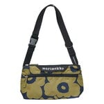 Marimekko Neat Crossbody Unikko shoulder bag, S, olive green - dark blue