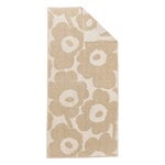Marimekko Unikko serviette de bain, 70 x 150 cm, blanc cassé - lin