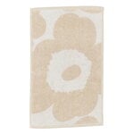 Marimekko Unikko serviette d’invité 30 x 50 cm, blanc cassé - lin