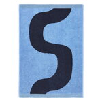 Seireeni hand towel, light blue - dark blue