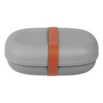 Oiva - Siirtolapuutarha lunch box, light grey