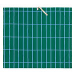Tiiliskivi picnic mat, green - light blue