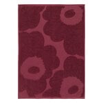 Marimekko Serviette Unikko Solid, 50 x 70 cm, bordeaux