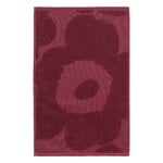 Marimekko Unikko Solid guest towel, 32 x 50 cm, burgundy