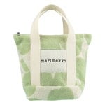 Bags, Terry Spa Bag, off-white - sage, Green