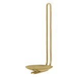 Clip wall candle holder, 20 cm, brass
