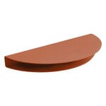 Moebe Half Moon shelf, large, terracotta