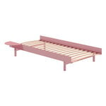 Moebe Bed, 90-180 cm, dusty rose