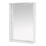 Badrumsspeglar, Shelfie spegel, 46,8 x 69,6 cm, 101 New White, Vit