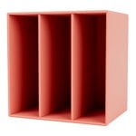 Shelving units, Montana Mini module with vertical divisions, 151 Rhubarb, Pink
