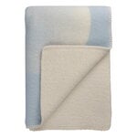 Røros Tweed Moon throw, 135 x 200 cm, crescent blue