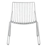 Fauteuils lounge de jardin, Fauteuil Tio, galvanisé par immersion à chaud, Argent