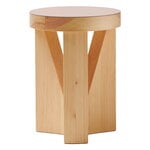 Stools, MC20 Cugino Soft stool, pine - powder linoleum, Natural