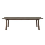 Muuto Table extensible Earnest, 260 x 100 cm, chêne huilé foncé