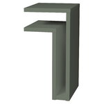 F-shelf, left, green grey
