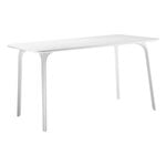 Ruokapöydät, First pöytä, 139 cm x 79,2 cm, valkoinen, Valkoinen