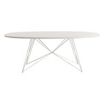 Ruokapöydät, XZ3 pöytä, 200 x 119 cm, valkoinen, Valkoinen