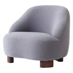 Armchairs & lounge chairs, Margas LC1 lounge chair, walnut - Gentle 133, Grey