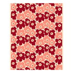 Marimekko Tissu en coton Pieni Unikko, coton - dark cherry - rose