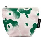 Marimekko Kait Mini Unikko Häivähdys cosmetic bag, off-white - pink - green