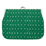 Marimekko Muija Puolikas Kukkaro purse, green - white