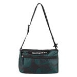 Marimekko Neat Crossbody Unikko shoulder bag, S, dark green - black