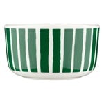 Marimekko Oiva - Piccolo bowl, 5 dl, white - green